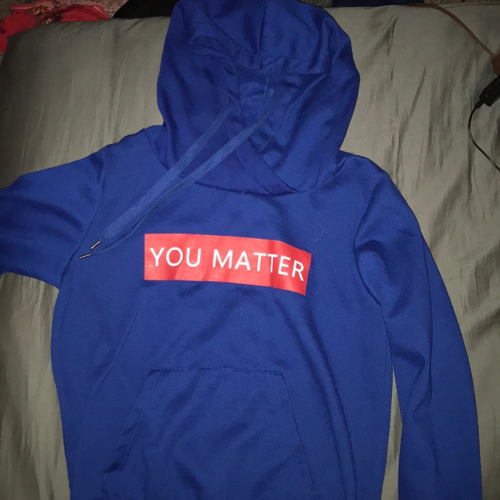 Rue 21 blue hoodie